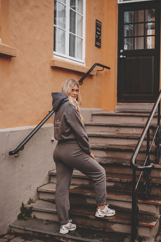 Koksgrå sweatpants