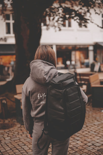 Koksgrå hoodie
