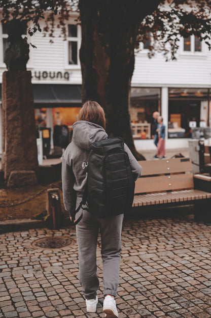 Koksgrå hoodie